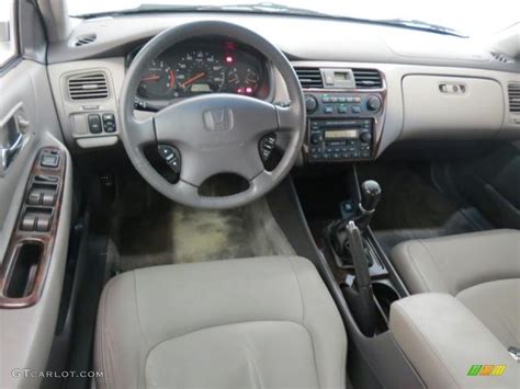 Quartz Gray Interior 2002 Honda Accord EX Sedan Photo #72074842 ...