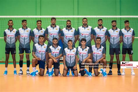 Photos - Sri Lanka Squad – Asian Men’s Volleyball Challenge Cup 2023