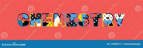 Chemistry Concept Word Art Illustration Stock Vector - Illustration of ...