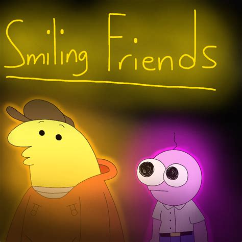 Charlie and Pim from smiling friends by TheRandomStickfigure on Newgrounds