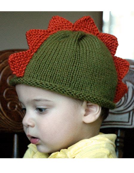 Dinosaur Hat - Knitting Patterns and Crochet Patterns from KnitPicks.com