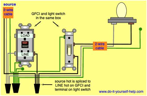 Gfci Schematic Internal Wiring Diagram