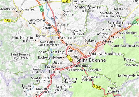 Kaart MICHELIN Villars - plattegrond Villars - ViaMichelin