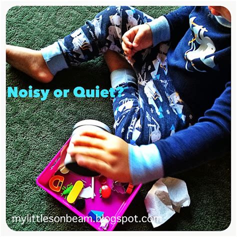 My Little Sonbeam: Game: Noisy or Quiet?