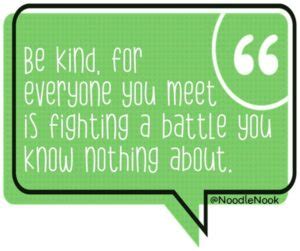 Quotes for the Classroom on Kindness – SEL Activity Ideas - NoodleNook.Net