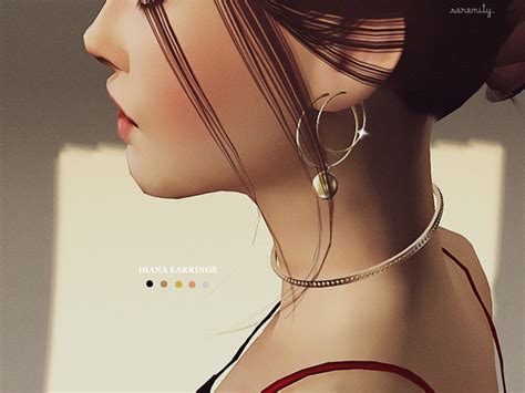 Best Earrings CC & Mods For The Sims 4 (All Free To Download) – FandomSpot