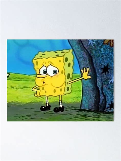 "Tired Spongebob MEME" Poster for Sale by Keles | Redbubble