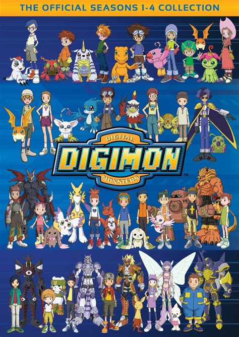 USA - Digimon: The Official Seasons 1-4 DVD Collection 67% Off | Hi-Def ...