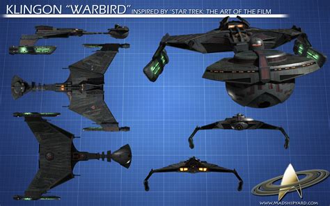 Tyken's Rift: 1400 Scale Klingon "Warbird" Style Cruiser