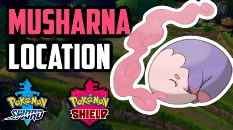 How to Catch Musharna - Pokemon Sword & Shield - YouTube