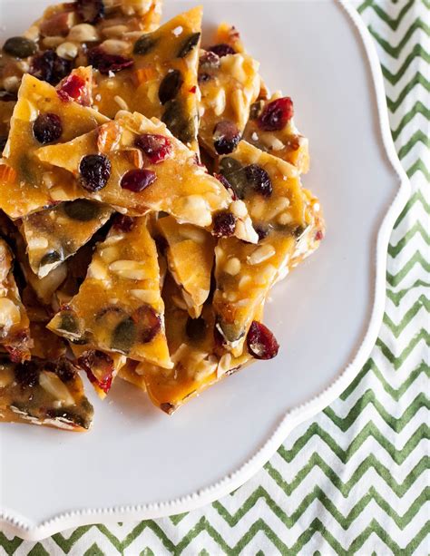 Recipe: Holiday Nut & Fruit Brittle | Kitchn