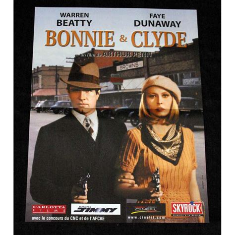 BONNIE & CLYDE Movie Poster - Original French One Panel 15x21