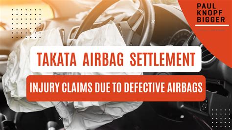 Takata Airbag Settlement | Defective Airbag Lawyer