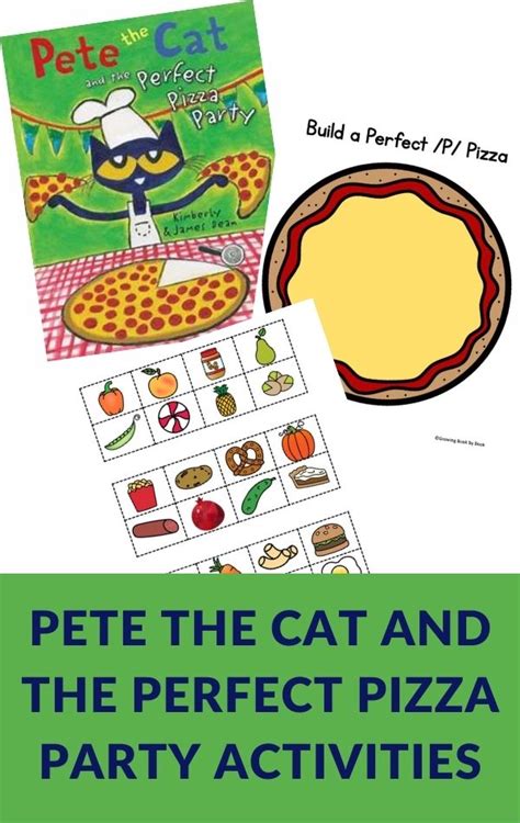 Pete the Cat and the Perfect Pizza Party Activities