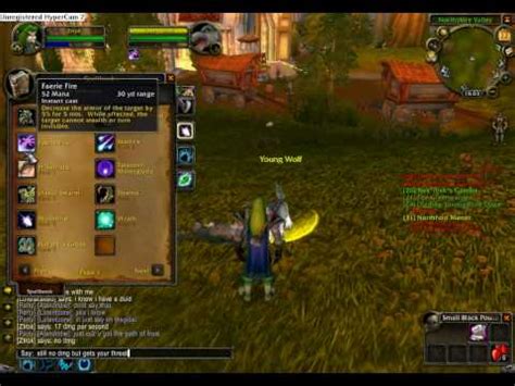 WoW druid spells - YouTube