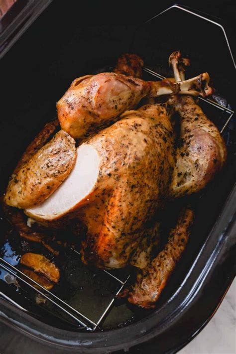 Perfect Turkey in an Electric Roaster ~Sweet & Savory