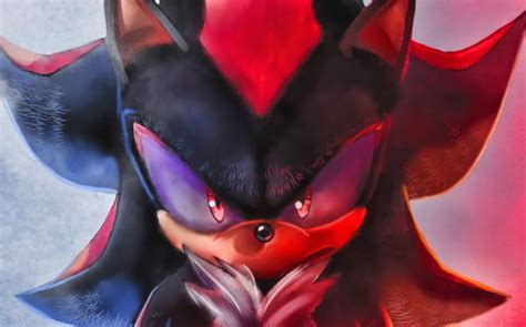 4k, Shadow The Hedgehog, Minimalism, Sonic The Hedgehog, - Sonic The Hedgehog 2020 (#3134389 ...