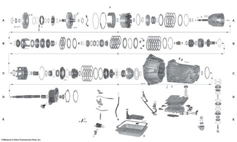 Gm 4l60e Transmission Diagram Parts