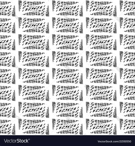 Design seamless monochrome grid pattern Royalty Free Vector