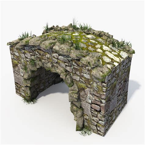 Stone Bridge 3D Model .max .obj .fbx - CGTrader.com