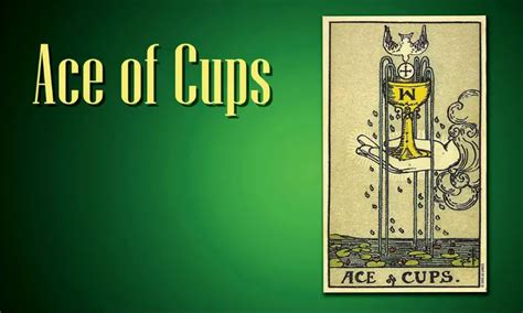 Ace of Cups Reversed – Yes Or No? – Tabsnation