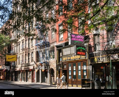 MacDougal Street, Greenwich Village, NYC Stock Photo - Alamy