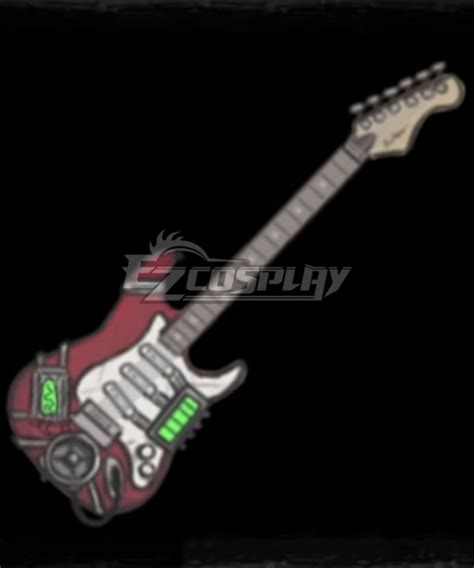 Sally Face Sal Fisher Guitar Cosplay Weapon Prop