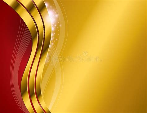 Gold Abstract Background. An illustration of an gold and red abstract background , #Ad, #Back ...