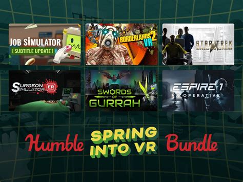 Humble 'Spring Into VR' Bundle Includes Up To 8 VR Games For Just $15