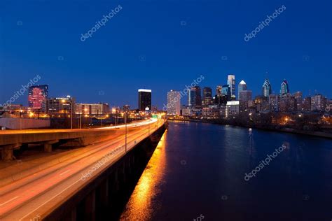 Philadelphia Skyline by night — Stock Photo © sam741002 #5228788