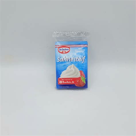 Dr. Oetker Whip Cream Stabilizer, 5Pcs | Gary's European Sausages