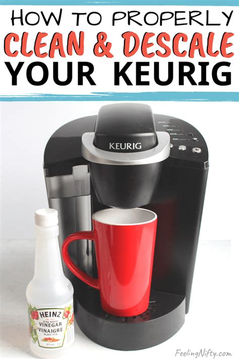 How to Descale a Keurig - 2 Easy Ways {with vinegar and without ...