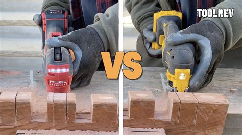 Milwaukee M18 2836 vs DeWalt 20V DCS356 Multi-tool | ToolRev