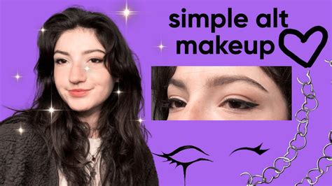 Everyday Alt Makeup for Hooded Eyes- Winged Eyeliner and Brows Tutorial ...