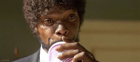 That'S A Refreshing Drink GIF - Pulp Fiction Samuel L Jackson Drink ...