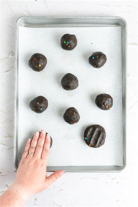 Chewy Chocolate M&M Cookies » the practical kitchen