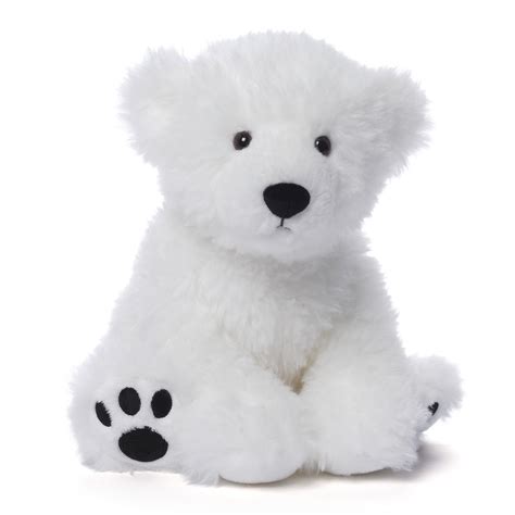 Gund Fresco Polar Bear White 10 Inches - Natures Collection Soft Toys, Plush Toys, Stuffed ...