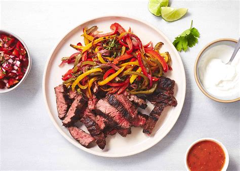 Easy Fajita Recipe With Grilled Marinated Skirt Steak