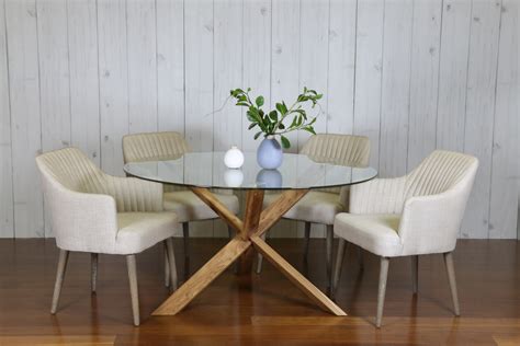 Contemporary Round Dining Table Brisbane