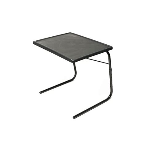 Adjustable Black TV Tray Table - Convenient and Functional - Top Notch ...