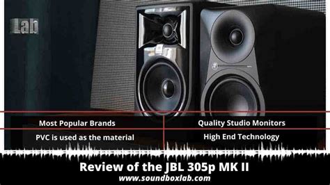 Review of the JBL 305p MK II: A Pioneer in Studio Monitor Industry