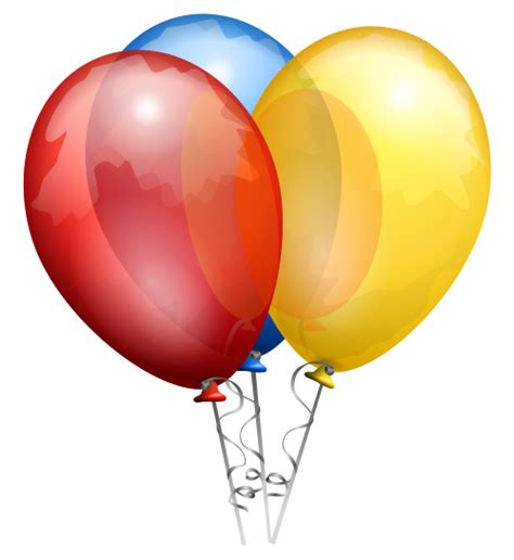 Happy Birthday Balloons PNG Transparent Images - PNG All