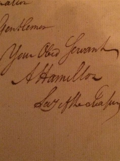 √ Alexander Hamilton Handwriting Font