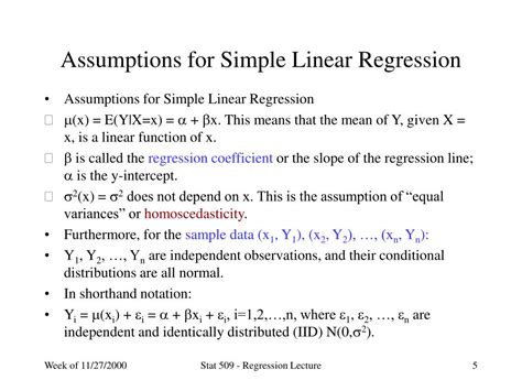 PPT - Simple Linear Regression PowerPoint Presentation, free download ...