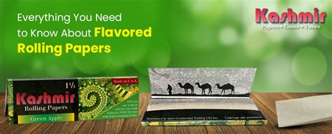 Premium Flavored Rolling Papers for your Smoking Experience