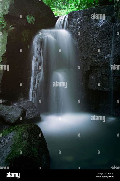 Lumsdale Falls at Tansley in the Peak District England UK Stock Photo - Alamy