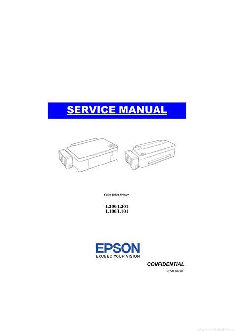 Epson L210 Service Manual