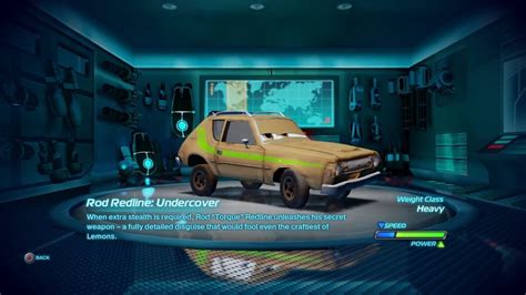 Rod Redline: Undercover | Cars 2: The Video Game Wiki | Fandom