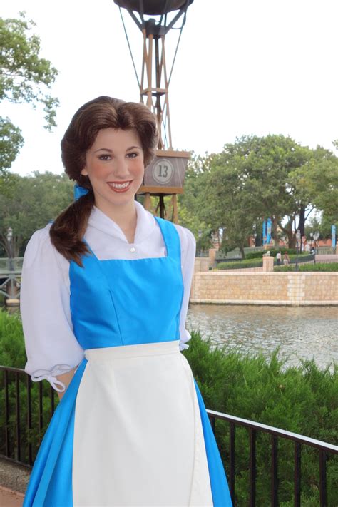 Belle at France in Epcot - KennythePirate.com