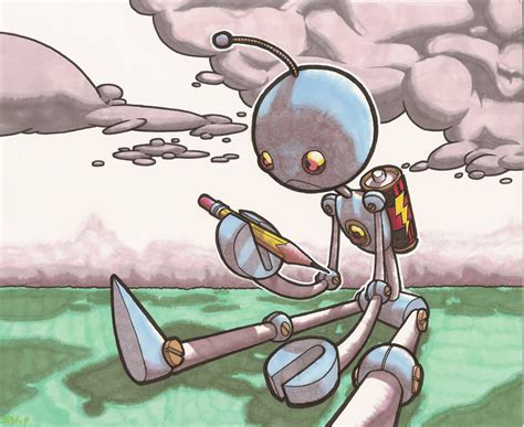 Sad Robot by saddamoil on DeviantArt